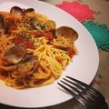 ちーさんぽ8's cooksnap of when they made ボンゴレロッソスパゲティ♡.