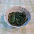 オレンジリング's cooksnap of when they made 絹さやの煮浸し.
