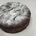 水の恵み's cooksnap of when they made 外はサクッ 濃厚しっとり♪ガトーショコラ.