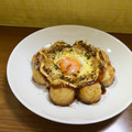羅瑠☆'s cooksnap of when they made とろり半熟卵黄からめて♪巣籠もりタコ焼き.