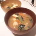 tomokoshiawase's cooksnap of when they made 生姜入りアッタカ味噌汁.