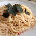 eveg's cooksnap of when they made ランチに簡単タラマヨスパゲッティ.