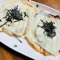 kinniko's cooksnap of when they made おつまみに！南部せんべいのチーズ焼き.