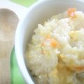 奏／あっこ's cooksnap of when they made さつまいもたっぷり味噌汁で、おじや♪.
