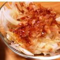 ともことなおみつ's cooksnap of when they made 新玉とみょうがのサラダ.