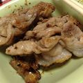 yuna_38's cooksnap of when they made 豚肉の甘辛焼き.