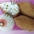 ♡2♡'s cooksnap of when they made お弁当・稲荷寿司でねずみ男♪.
