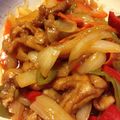 akacyairo's cooksnap of when they made 相方絶賛！薄切り肉で時短酢豚！.
