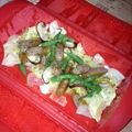 結実乃's cooksnap of when they made ルクエで簡単★温野菜のオリーブオイル蒸し.