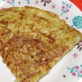 ほっほ's cooksnap of when they made 焦げ目がカリカリ！じゃがいもクレープ.