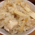 なちゅ☆☆'s cooksnap of when they made 旨味たっぷり★タケノコと鶏肉の炊込みご飯.