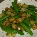 料理未熟主婦∂▽∂'s cooksnap of when they made ☆スナップエンドウとポテトの炒め☆.