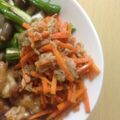 ほりさきゆり's cooksnap of when they made 人参とツナの炒めもの.