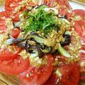 あやーしゃ's cooksnap of when they made 蒸しナスとトマトのサラダ☆.