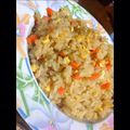 Rin085's cooksnap of when they made 人参チャーハン.