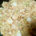 KU＆AI's cooksnap of when they made 明太子餅チーズのもんじゃ焼き.
