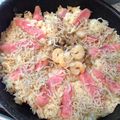 yk_b1's cooksnap of when they made 簡単フライパンで和風パエリア♪.