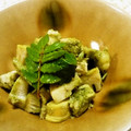 Haru Haru's cooksnap of when they made 筍と鶏の木の芽和え.