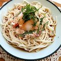 ルリナ's cooksnap of when they made ✽うめ～ツナ冷やしうどん✽.