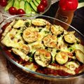 みっちょンw's cooksnap of when they made ミートソースリメイク★なすのミートドリア.
