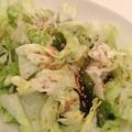 まるがお602's cooksnap of when they made レタスとワカメの塩ごまサラダ.
