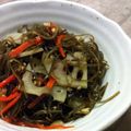 くまこLOVE's cooksnap of when they made 切りこんぶとレンコンの煮物.