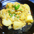 チャーミル's cooksnap of when they made 甘辛粉ふき芋の卵とじ.