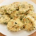 こうたんとまいたん's cooksnap of when they made ギョウザのタネで★簡単ミニ豆腐おやき.