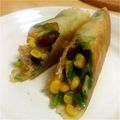ゆきえもん★'s cooksnap of when they made キドニービーンの春巻.