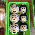 ユナカノ's cooksnap of when they made キャラ弁 はなかっぱ ももかっぱちゃん.