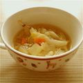 yuka119's cooksnap of when they made キャベツたっぷり♡コンソメスープ.