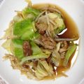 ピーチ's cooksnap of when they made ★たっぷりキャベツのカリカリ豚テリ★.