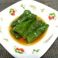 ＴＯＭＯ ＹＵ's cooksnap of when they made 簡単☆ピーマンの煮浸し2種類のやり方♫.