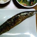 単！！'s cooksnap of when they made ★塩漬けから～サンマの塩焼き★.