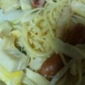 アトムガール's cooksnap of when they made たけのこのクリームパスタ～♪♪.