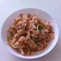 bell115's cooksnap of when they made ランチに☆レタス鮭チャーハン☆.