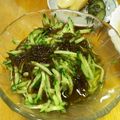 Elly’s's cooksnap of when they made もずくときゅうり.