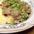 KanatA2511's cooksnap of when they made もやしと白菜のあんかけ炒飯.