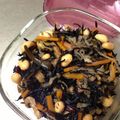 W moon's cooksnap of when they made お弁当に♪醤油だけで甘い☆マクロビひじき.