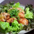 creo's cooksnap of when they made 鶏から揚げ☆梅ソース和え.