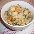 ひなパンダ's cooksnap of when they made 小松菜の炊き込みご飯.
