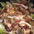 eclat♡'s cooksnap of when they made あさりと春野菜のワイン蒸し.