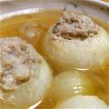 kamenaママ's cooksnap of when they made 玉ねぎまるごと肉詰めスープ.