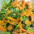 パティ's cooksnap of when they made にんじんと小松菜のナムル.