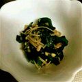 はわいあんかめ's cooksnap of when they made 低カロリー　えのきとニラのおかず.