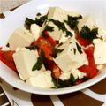 ぴーちゃんぱぱ's cooksnap of when they made トマトと木綿豆腐の塩麹サラダ.