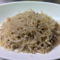 クック8Y79PA's cooksnap of when they made 白菜とひき肉の春雨炒め.