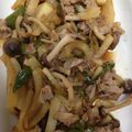 MOCOmomora's cooksnap of when they made 豚バラと大根のゴッタ炒め.