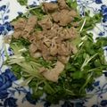 ありたす's cooksnap of when they made 簡単！カイワレ大根と豚肉のおかず.
