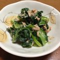 チャイぷりん's cooksnap of when they made 野菜嫌い克服!小松菜のオイスターマヨあえ.